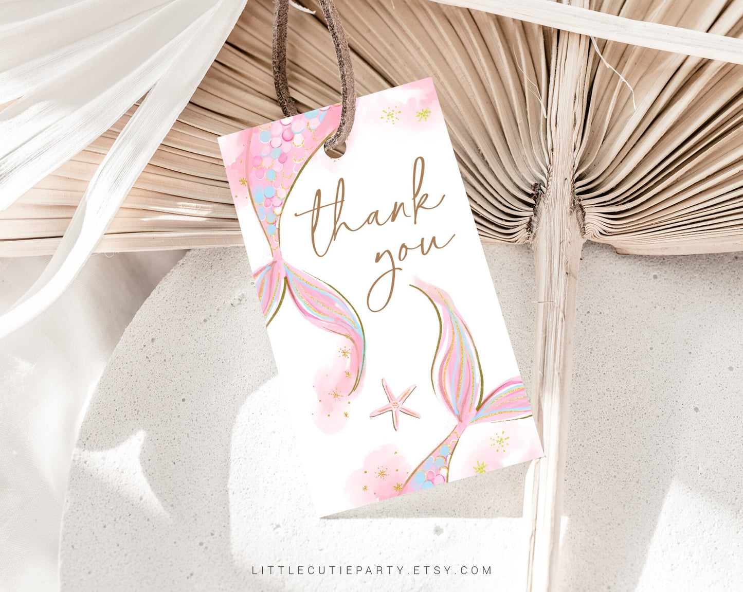 Editable Mermaid Baby Shower Invitation, Pink Mermaid Baby Shower, Mermaid Invite with Diaper Raffle, Books for Baby and Gift Tag MRMBS001
