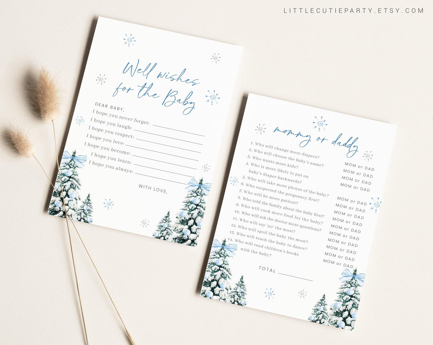 10 Editable Baby Its Cold Outside Boy Baby Shower Games, Winter Boy Baby Shower Games Bundle, Baby Boy Baby Shower Party Games BWINBS001