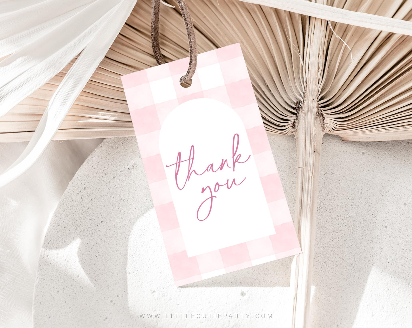 Editable Pink Gingham Baby Shower Invitation, Pink Bow Shower Invite, Its a Girl Shower with Diaper Raffle, Books for Baby and Tag PGHBS002