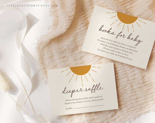 Editable Boho Sun Baby Shower Invitation, Sunshine Baby Shower Invitation, Electronic Invite SUNBS001