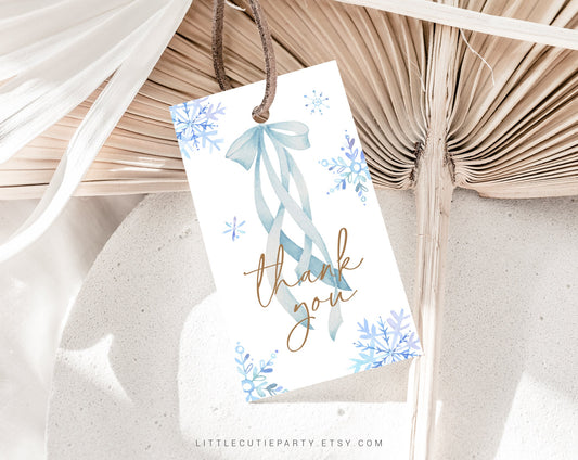 Editable Winter Onederland Birthday Boy Invitation, Winter Onederland Invitation Boy, Boy Winter Birthday Invite with Gift Tag WNTBD003
