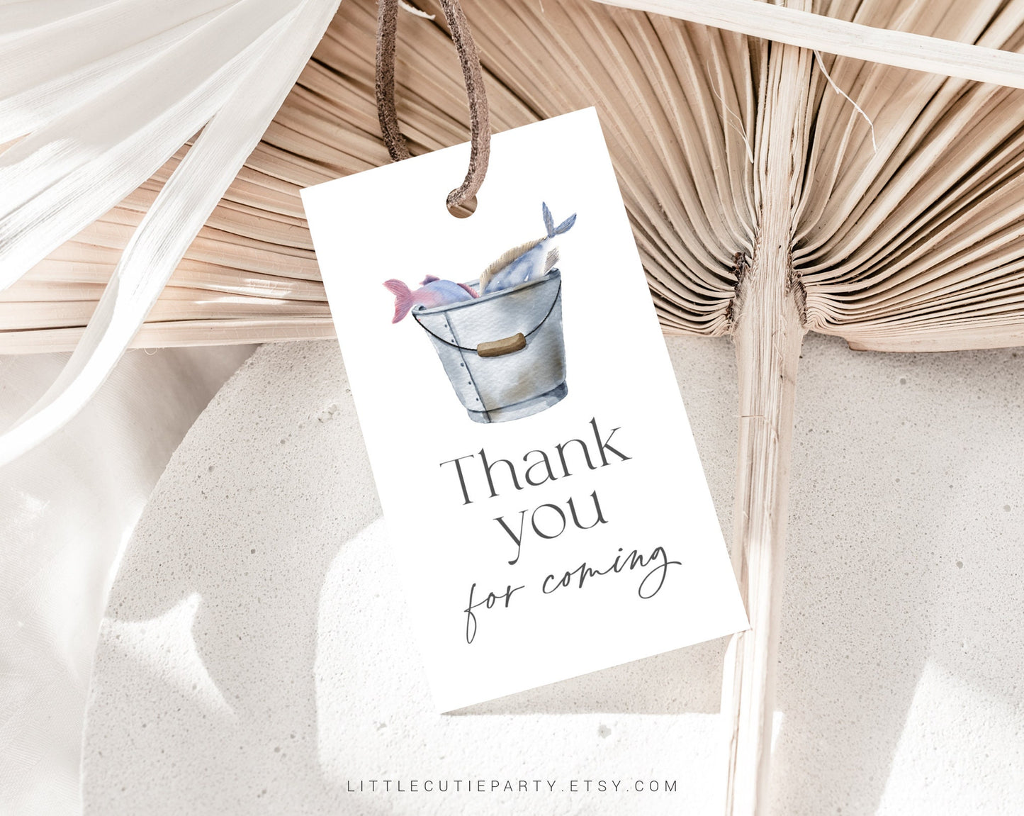 Editable A Little Fisherman Baby Shower Invitation, Fishing Baby Shower Invite with Diaper Raffle, Books for Baby Boy and Gift Tag LFMBS001