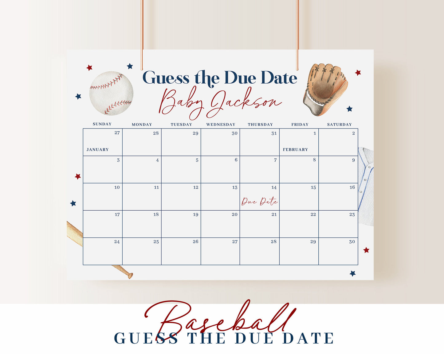 Editable Baseball Baby Shower Invitation Bundle, A Little Slugger Is On The Way with Games Bundle and Baseball Baby Shower Decor BSBBS001