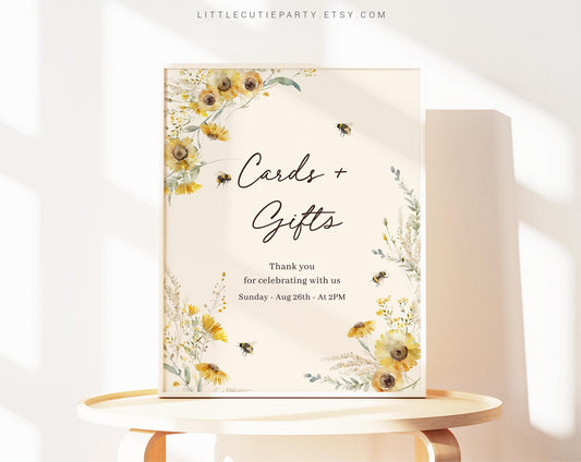 Editable Mommy to Bee Party Sign Template, Mama to Bee Shower Custom Sign MBEEBS001, BEEGR001