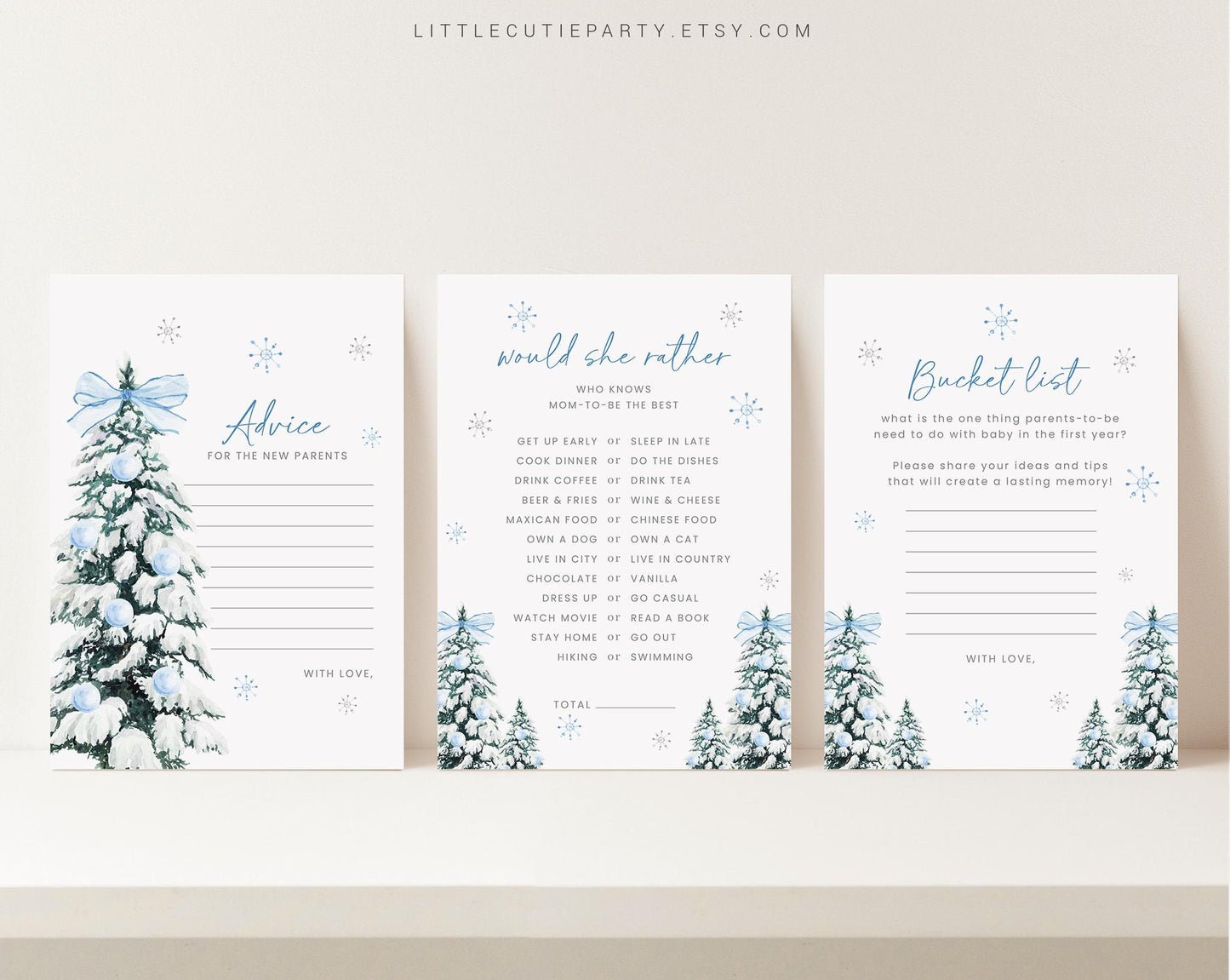 10 Editable Baby Its Cold Outside Boy Baby Shower Games, Winter Boy Baby Shower Games Bundle, Baby Boy Baby Shower Party Games BWINBS001