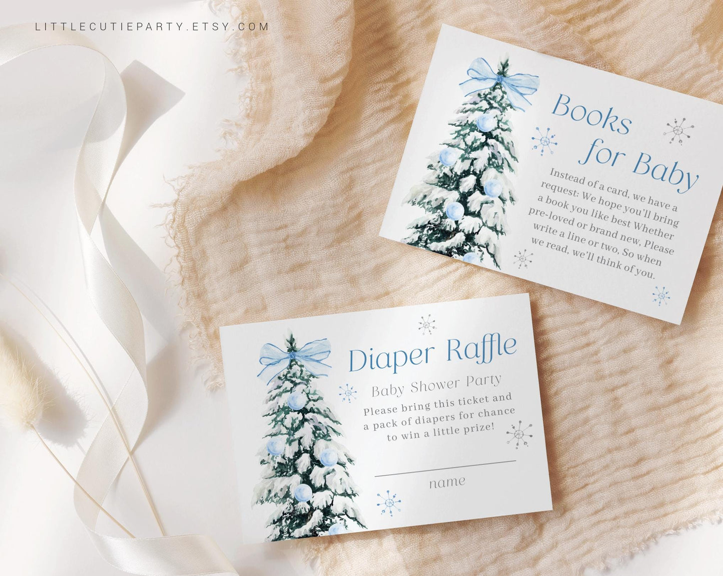 Editable Baby Its Cold Outside Blue Baby Shower Invite, Winter Boy Baby Shower Invite, Digital Invitation Evite for Baby Boy BWINBS001