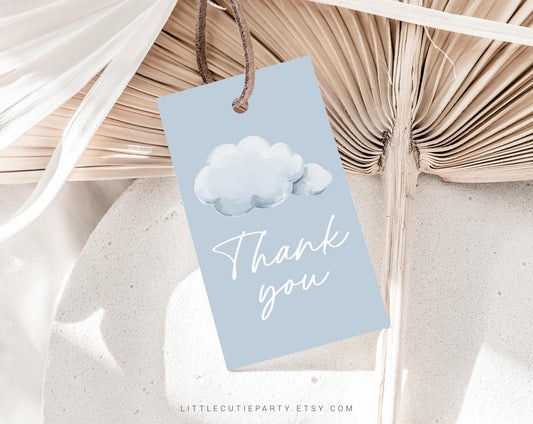 Editable On Cloud Nine Baby Shower Invitation, On Cloud 9, Clouds baby shower invite with Diaper Raffle, Books for Baby and Tag CNBS001