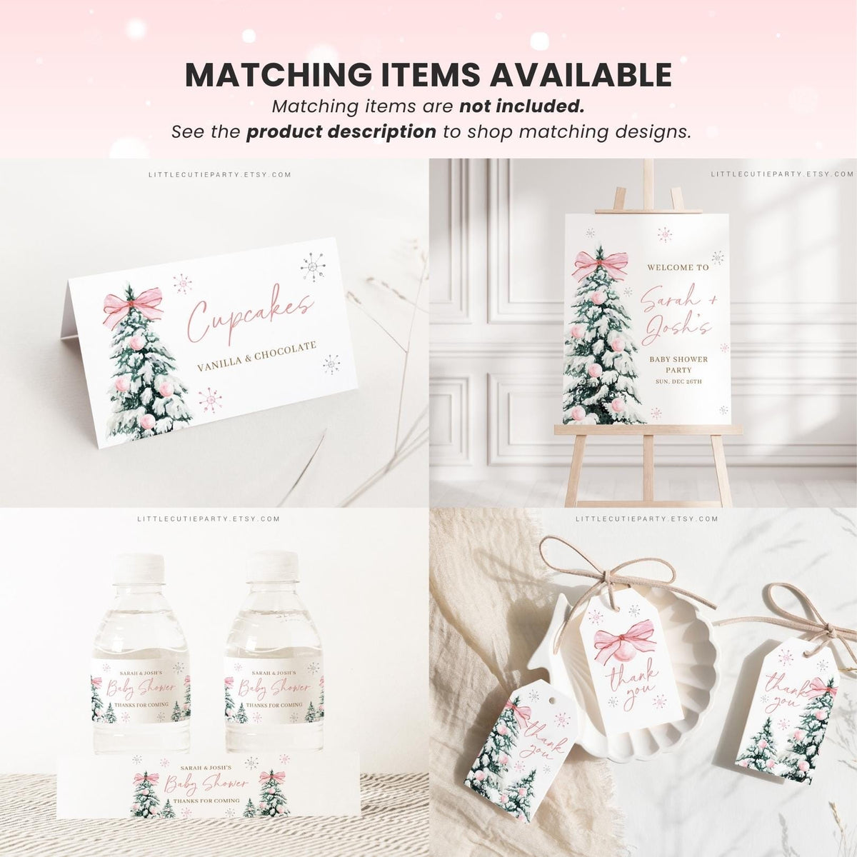 Baby Its Cold Outside Baby Shower Invitation PWINBS001 - image 10