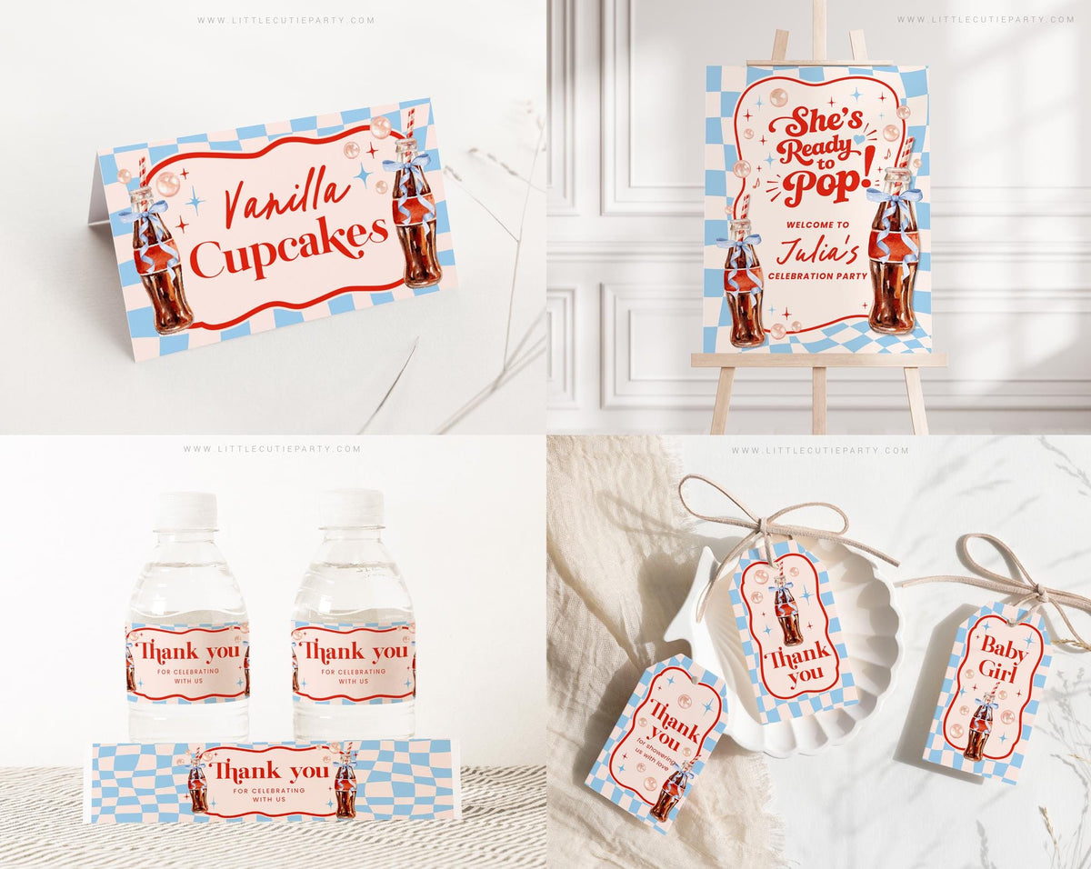 She's Ready to Pop Baby Shower Bundle RPBBS001 - image 2