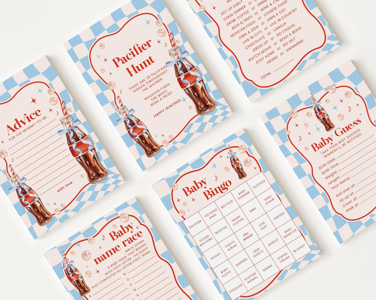 Ready to Pop Baby Shower Games Bundle RPBBS001 - image 1