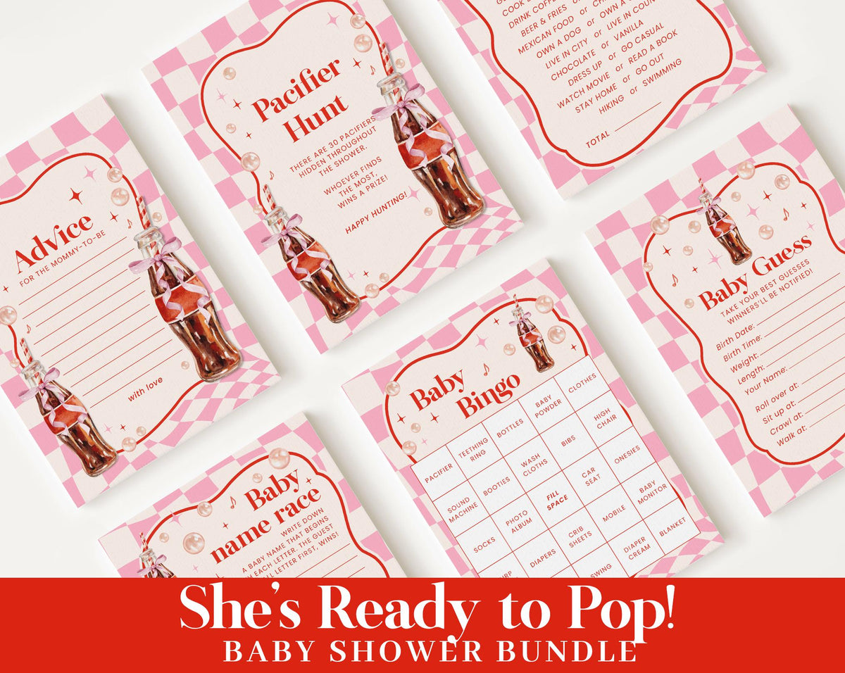Ready to Pop Baby Shower Girl Bundle RPPBS002 - image 5