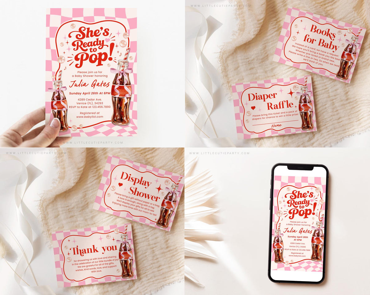 Ready to Pop Baby Shower Girl Bundle RPPBS002 - image 4