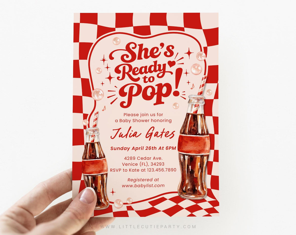 She's ready to pop Invitation RPRBS003 - image 5