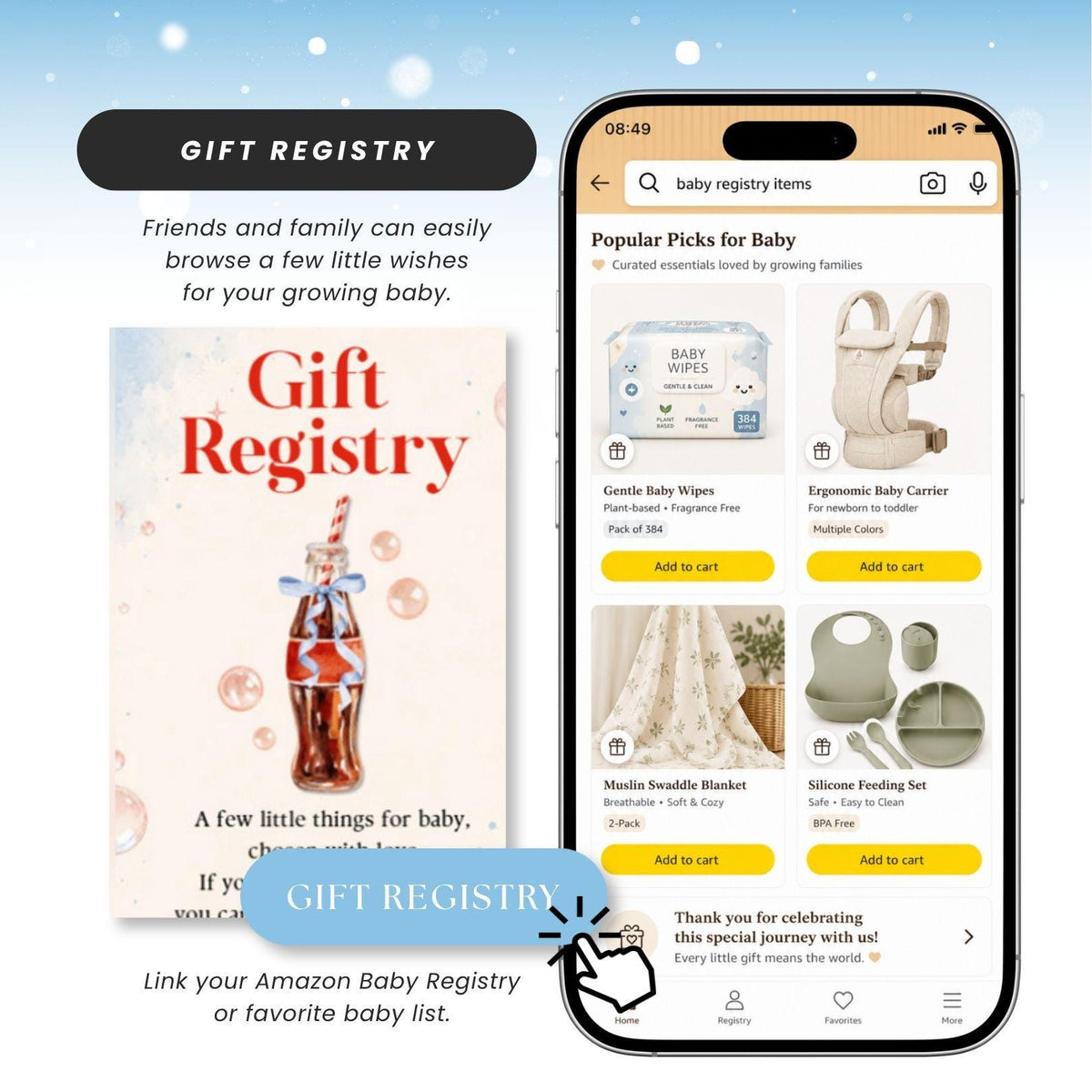 Shes Ready to Pop Baby Shower invitation Website Template - Canva website invitation template with RSVP, image 8