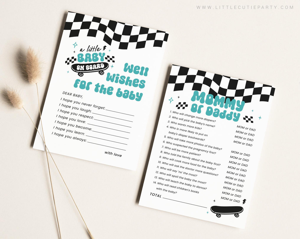 Baby on Board Skateboard Game Bundle BBBBS002 - image 5
