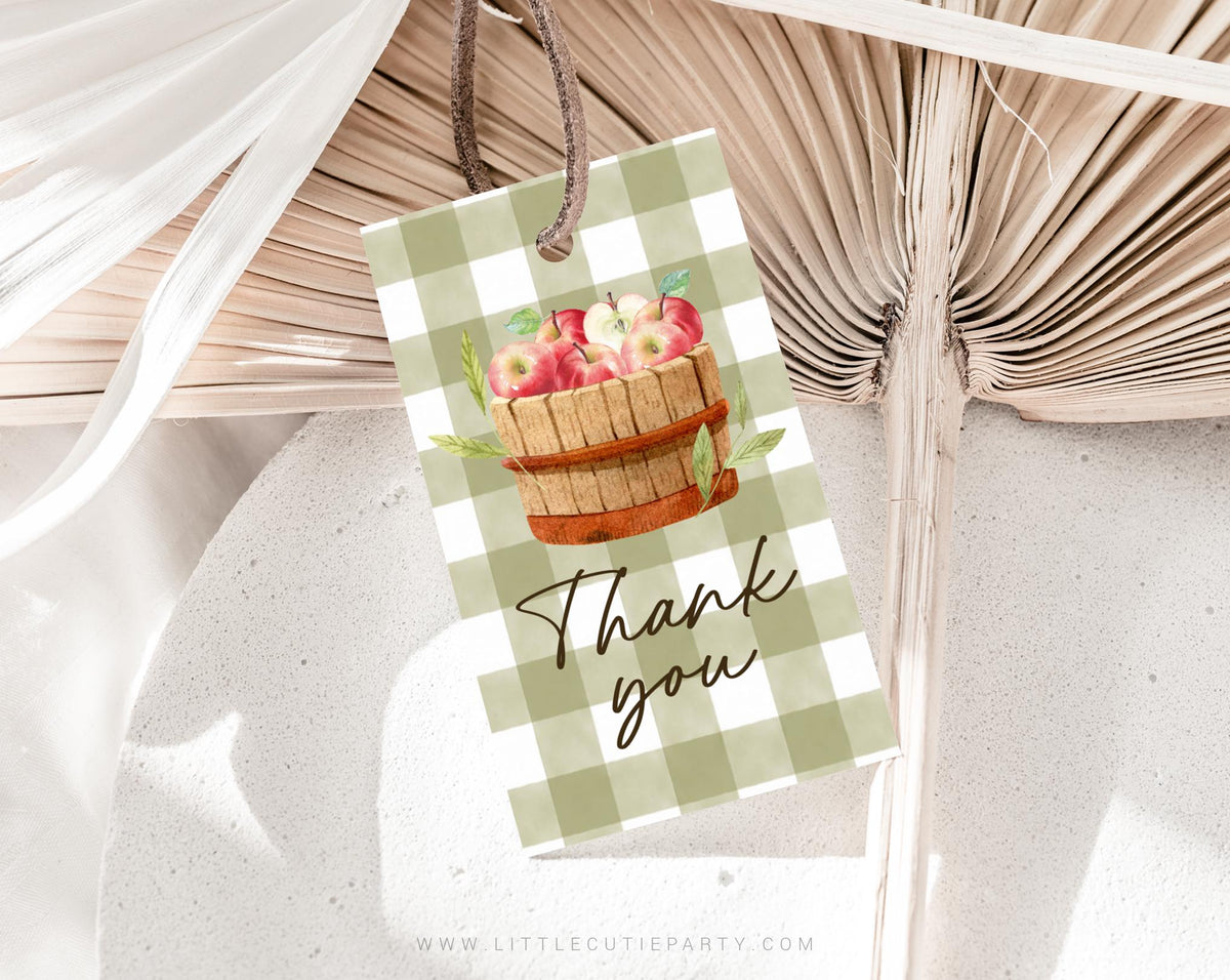 Editable Apple of our Eye Baby Shower Invites APPBS002 - image 3